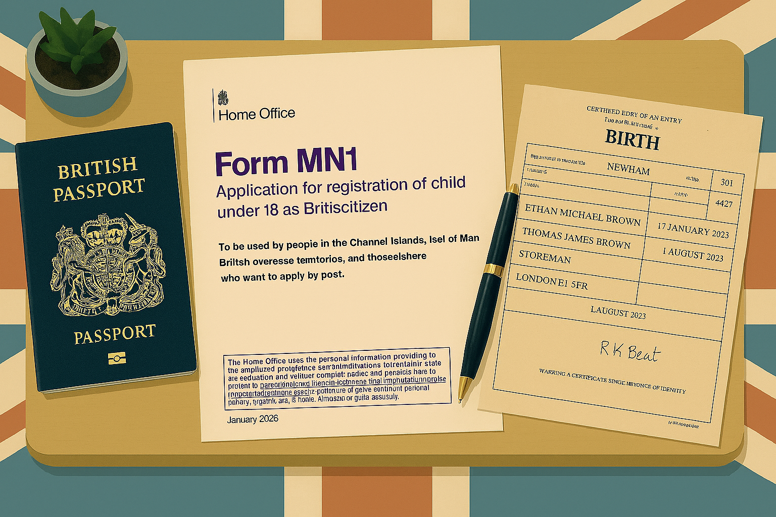 British Citizenship for Children: Understanding the MN1 Application
