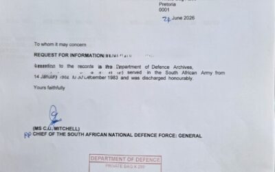 Why the United States Is Increasingly Requesting Full SANDF Service Records from South African Immigration Applicants